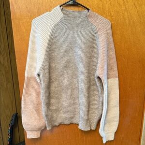Hem & Thread Colorblock Women's Sweater